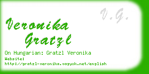 veronika gratzl business card